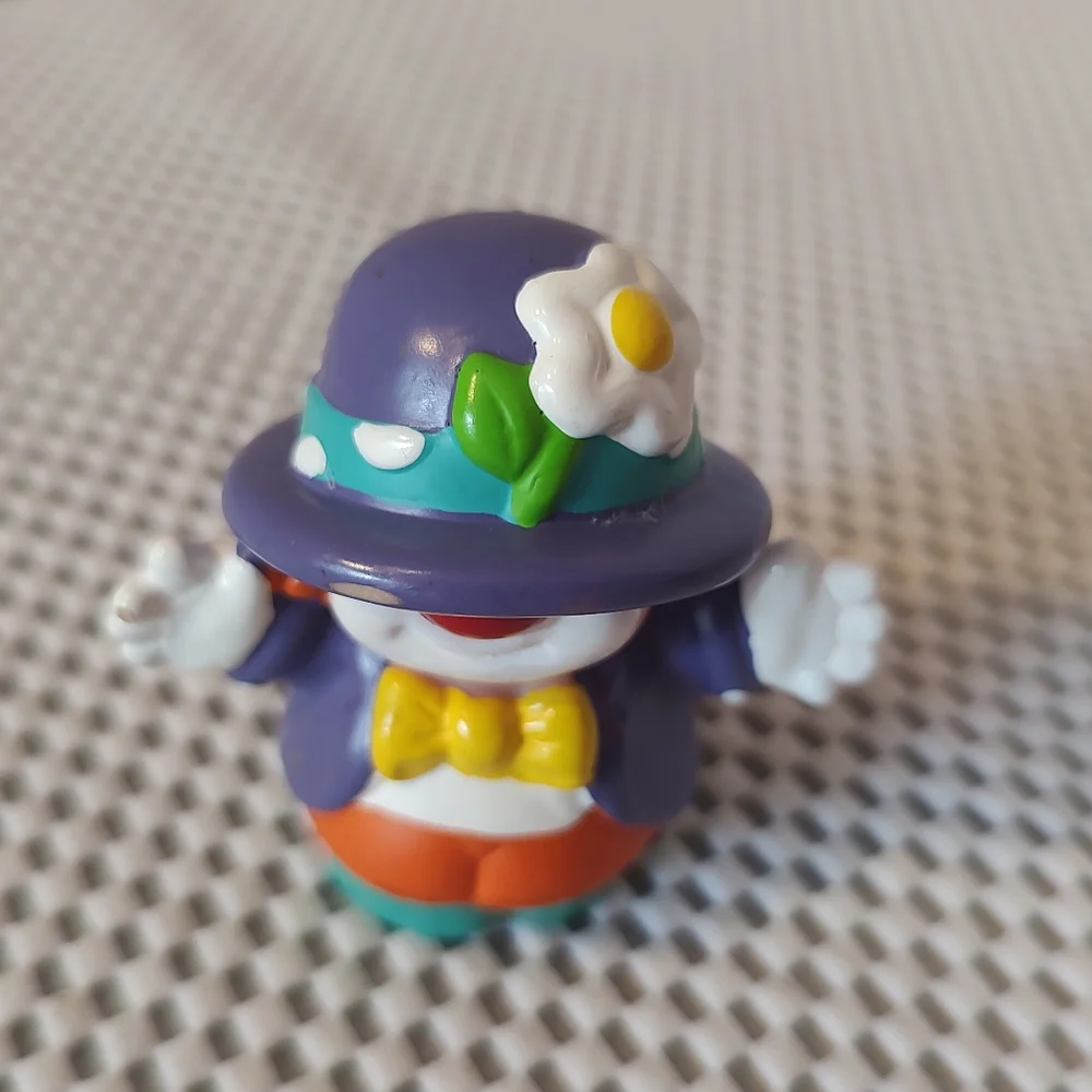 Fisher Price Little People Clown with Purple Hat & Jacket 2003
